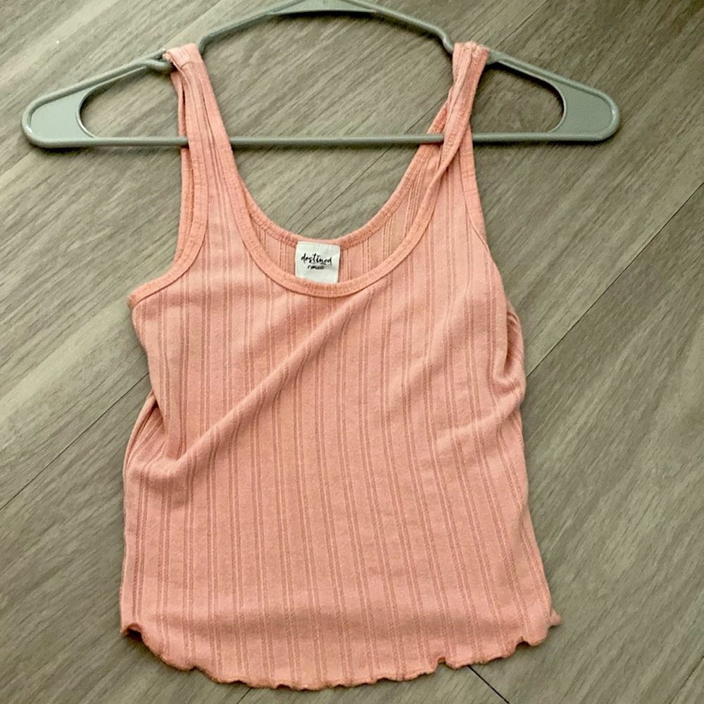 Pink tank top